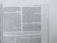 Cargar imagen en el visor de la galería, Biblia NBLA de Estudio MacArthur Tapa Dura Azul Interior a dos Colores
