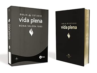 Biblia RVR 1960 de Estudio Vida Plena Piel Negra