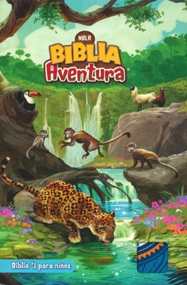 Biblia NBLA Aventura Leathersoft Azul con Cierre