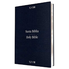 Cargar imagen en el visor de la galería, Biblia NVI NIV Bilingüe Piel Azul
