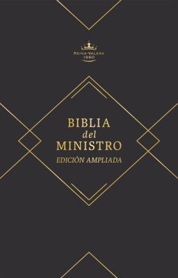 Biblia RVR 1960 del Ministro Ampliada Caoba Piel