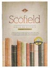 Cargar imagen en el visor de la galería, Biblia RVR 1960 de Estudio Scofield Tamaño Personal Chocolate Oscuro Símil Piel
