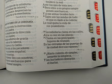 Cargar imagen en el visor de la galería, Biblia RVR 1960 Letra Grande Tamaño Manual Letra Grande Tamaño Manual Bordado sobre tela con Índice
