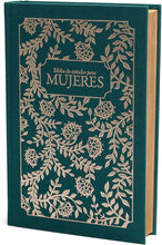 Cargar imagen en el visor de la galería, Biblia RVR 1960 de Estudio para Mujeres Tela Verde
