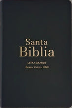 Cargar imagen en el visor de la galería, Biblia RVR 1960 Letra Grande Tamaño Manual Negro Vinilo
