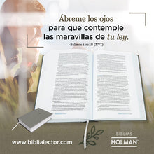 Cargar imagen en el visor de la galería, Biblia NVI del Lector Olivo Tapa Dura
