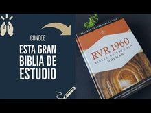 Cargar y reproducir el video en el visor de la galería, Biblia RVR 1960 de Estudio Holman Tapa Dura
