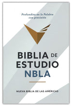 Cargar imagen en el visor de la galería, Biblia NBLA de Estudio Tapa Dura Interior a dos Colores
