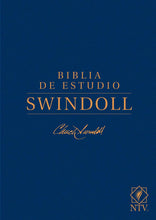 Cargar imagen en el visor de la galería, Biblia NTV de Estudio Swindoll Azul
