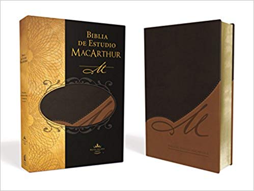 Biblia RVR 1960 de Estudio MacArthur Piel Duotono