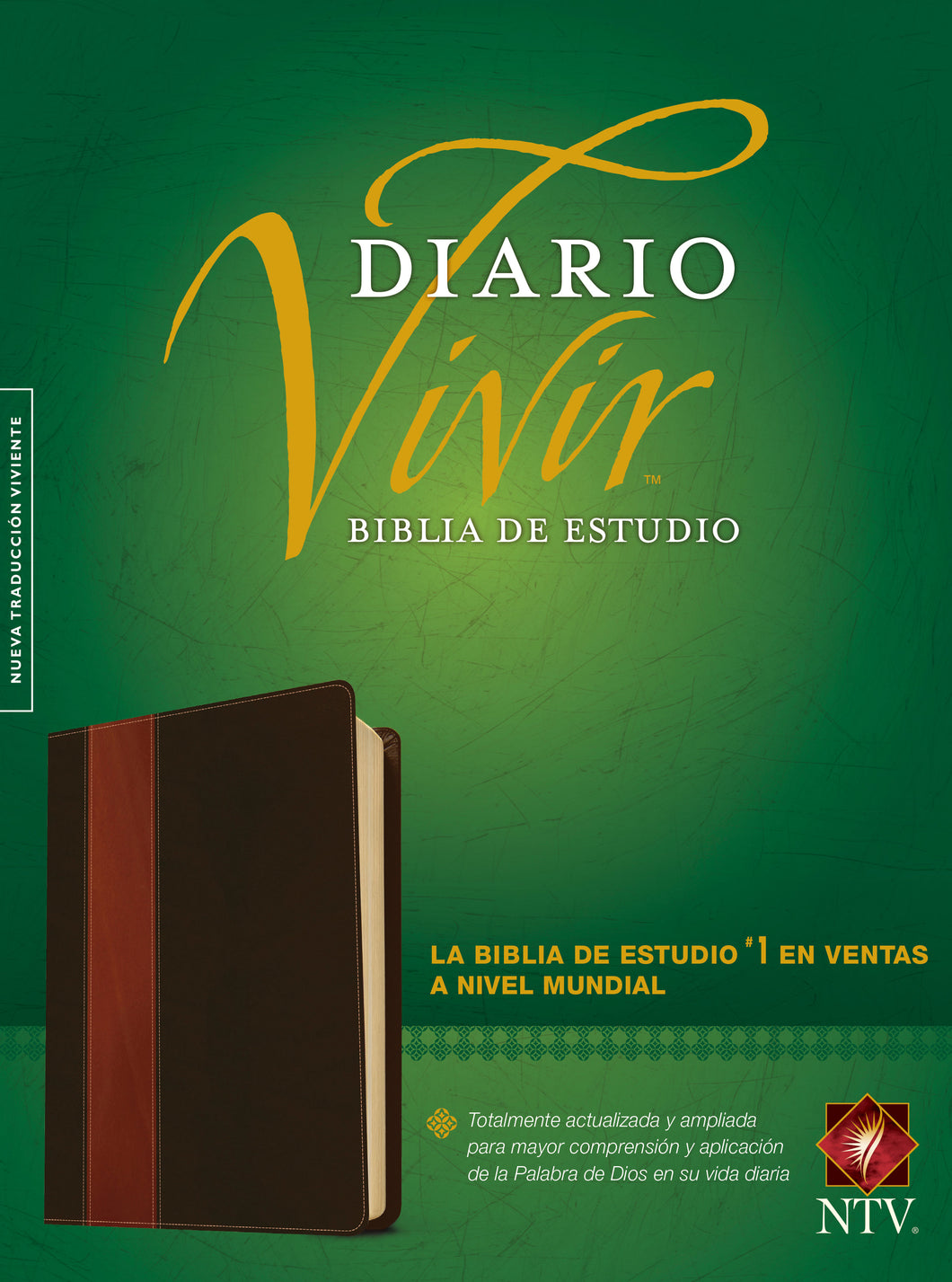 Biblia NTV de Estudio Diario Vivir Sentipiel Café Café Claro