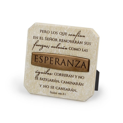 Placa de Escritorio - Esperanza