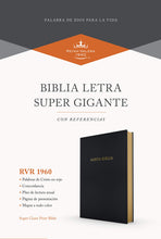 Cargar imagen en el visor de la galería, Biblia RVR 1960 Letra Súper Gigante Negro
