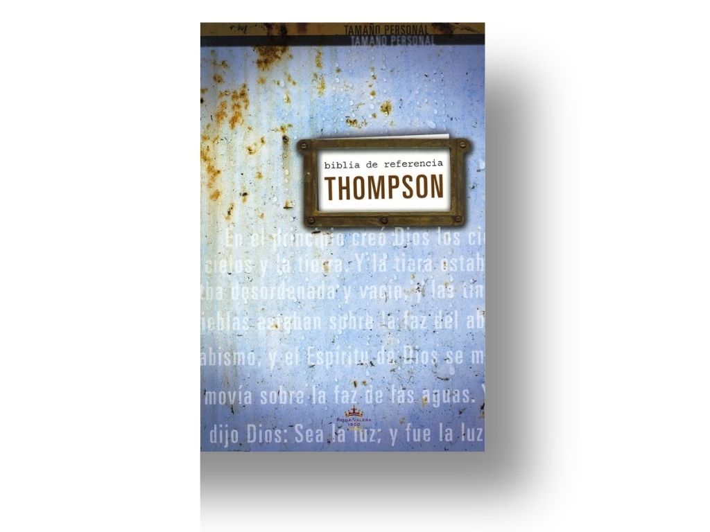 Biblia RVR 1960 de Estudio Thompson Tamaño Personal Tapa Dura