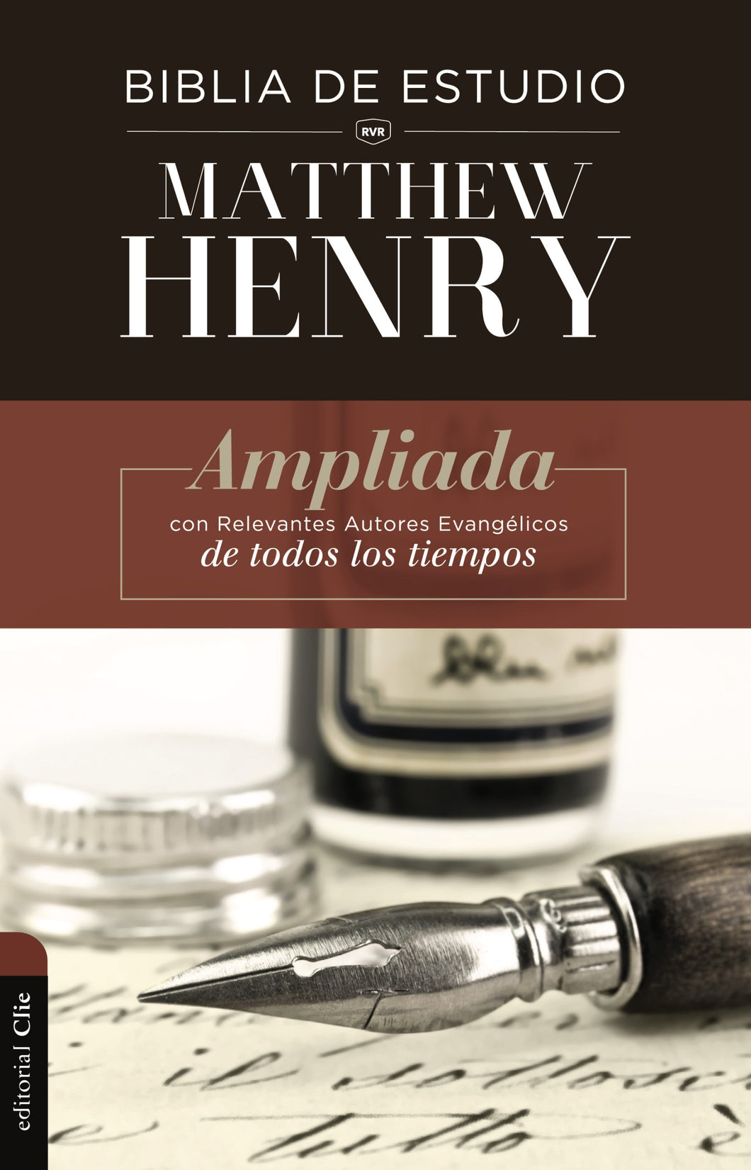 Biblia RVR 1977 de Estudio Matthew Henry Tapa Dura