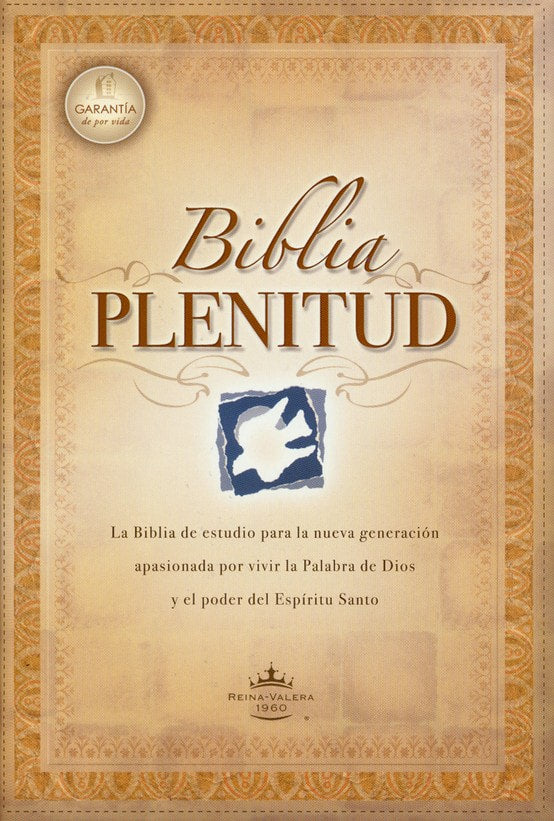 Biblia RVR 1960 de Estudio Plenitud Tapa Dura